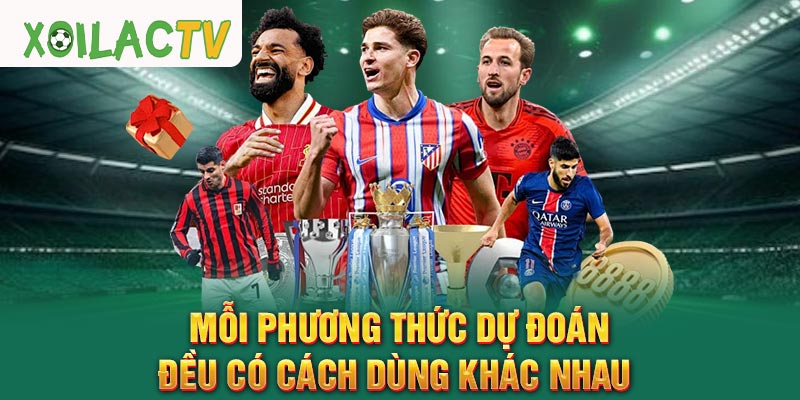 Mỗi phương thức dự đoán đều có cách dùng khác nhau