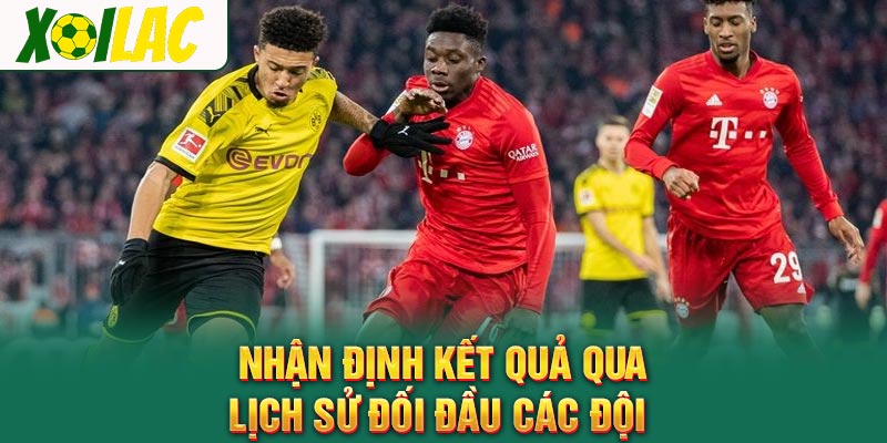Nhận định kết quả qua lịch sử đối đầu các đội